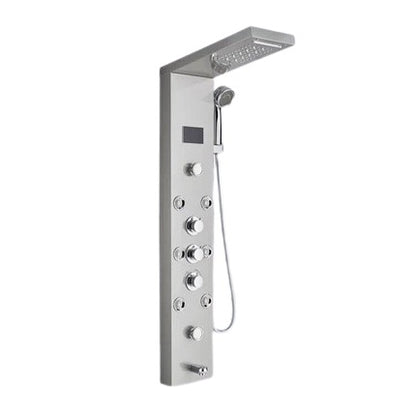 LED Jet Rainfall Shower Tower Spa System