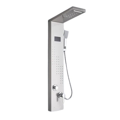 LED Jet Rainfall Shower Tower Spa System