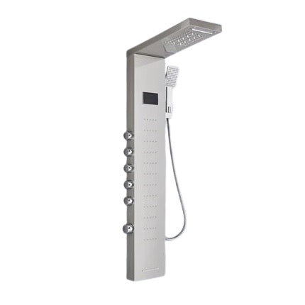 LED Jet Rainfall Shower Tower Spa System