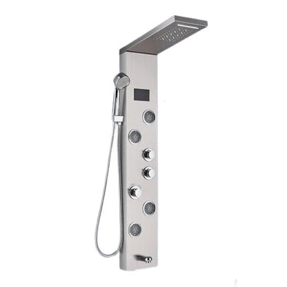 LED Jet Rainfall Shower Tower Spa System