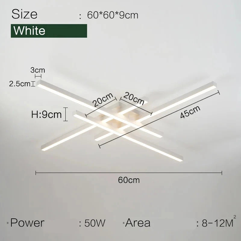 LumiAura Nordic Ceiling Light